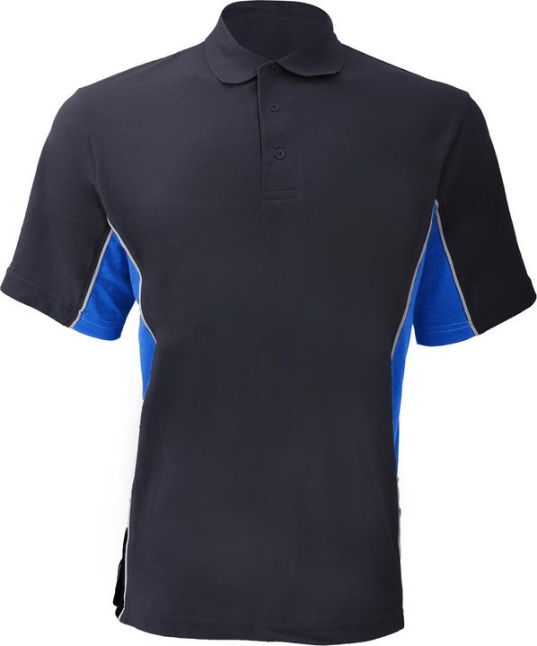 Marineblau, Hellblau, Weiss