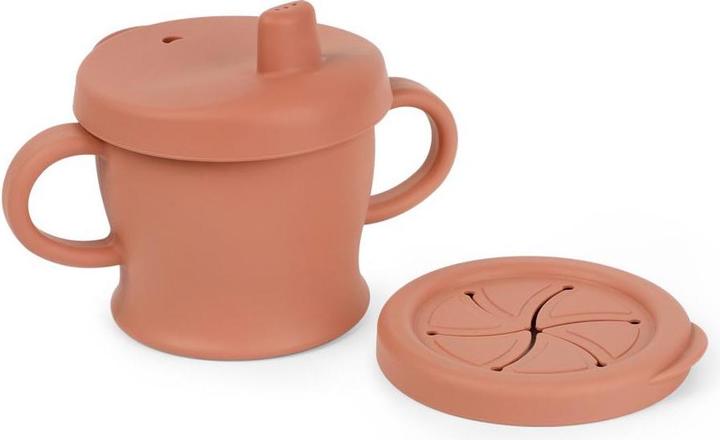 Actual product image Haakaa Drink and Snack Cup - Rust