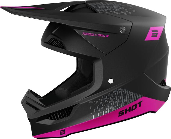 Produktbild Shot FURIOUS DRAW MX-Helm (M)