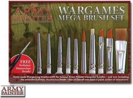 Actual product image The Army Painter Mega Brush Set (box)