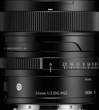 Produktbild Sigma 24mm F2,0 DG | Contemporary (Sony-E) (Black) (Sony E, Vollformat)