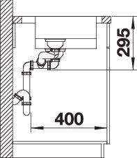 Image du produit Blanco DIvon II 6 S-IF (Evier encastré, 100 cm, 51 cm)