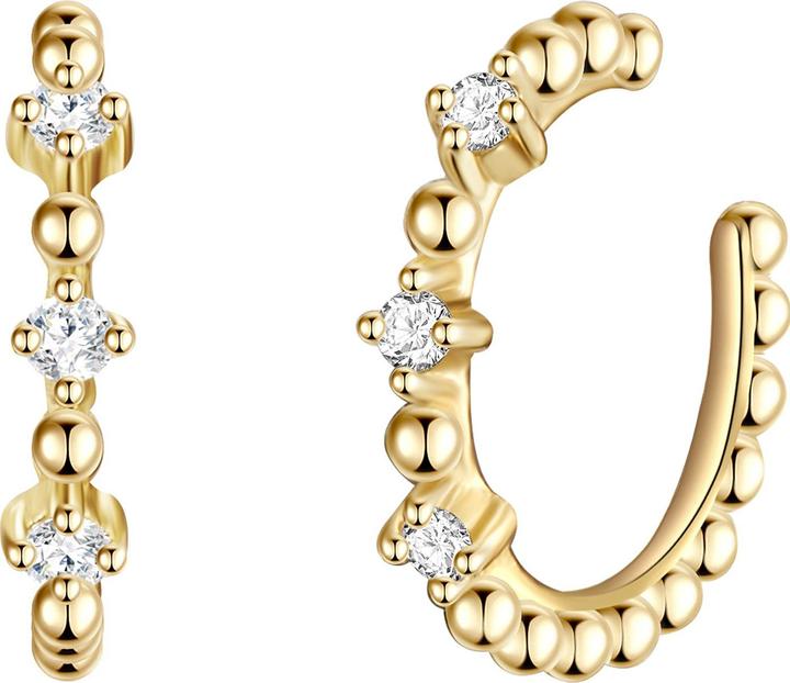Produktbild Glanzstücke München Damen Sterling Silber Zirkonia gelbgold - 15900 (Sterling Silber)