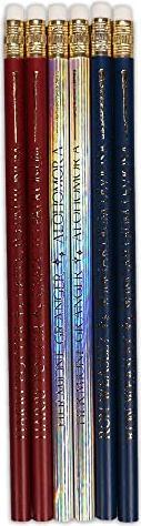 Actual product image Harry Potter: Hogwarts Wands Set of 6 Pencils