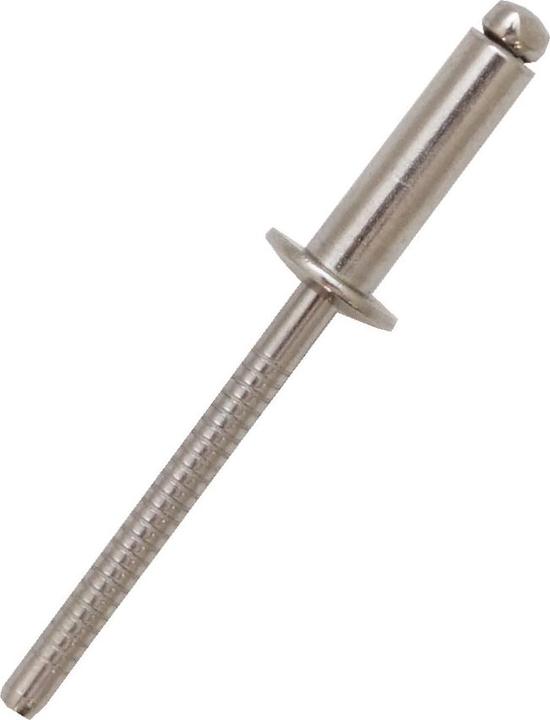 Image du produit Rs Pro Rivet aveugle, Ø 4mm x 10mm, gris, acier inoxydable, 4.1mm en acier inoxydable, min. 4mm, max. 6mm