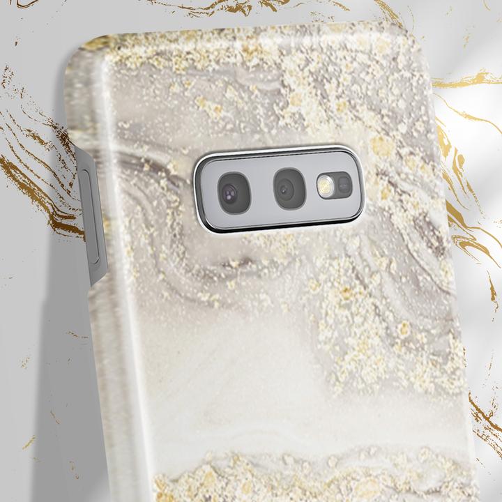 Actual product image iDeal Of Sweden Sparkle Greige Marble (Samsung Galaxy S10e)