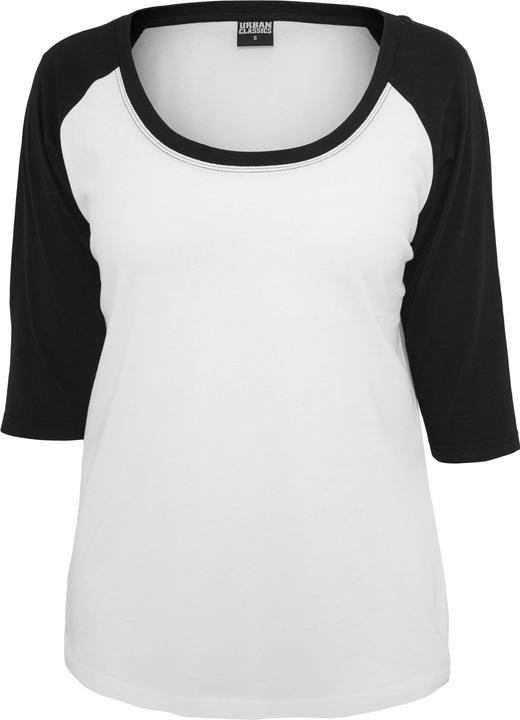 Actual product image Urban Classics Ladies 3/4 Contrast Raglan Tee (L)