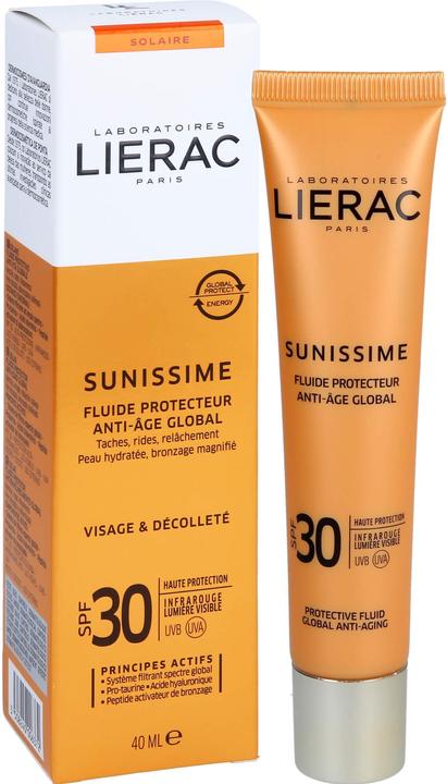 Produktbild Lierac Fluide Sun Protection Factor 30 (Sonnencreme Gesicht, SPF 30, 40 ml, 65 g)