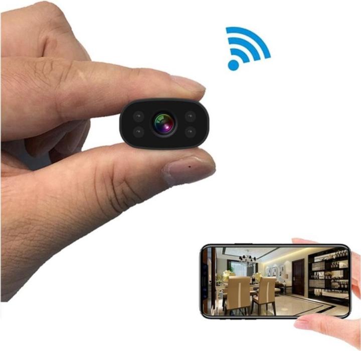 Produktbild Werkstein Mini WiFi IP Kamera FullHD 1080p, Nachtsicht, Micro SD, iOS/Android (1920 x 1080 Pixels)