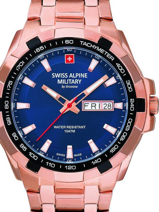 Produktbild Swiss Alpine Military 7043.1165 Day-Date Herrenuhr 42mm 10ATM (42 mm)