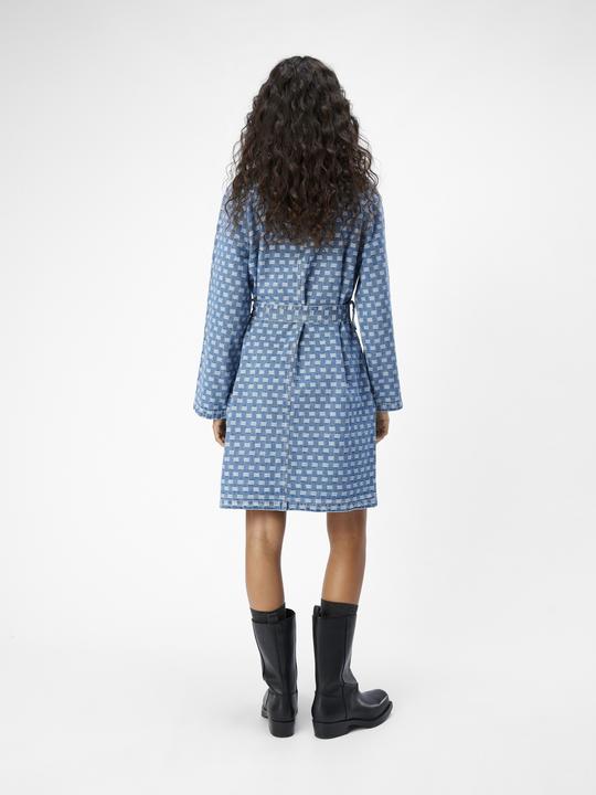 Produktbild Object Gemusterte Jeanskleid (M)