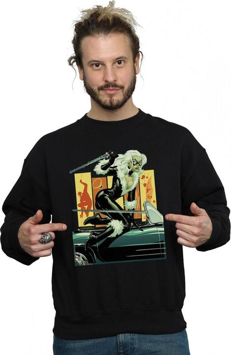 Image du produit - Sweat BLACK CAT CAR - Homme (S)