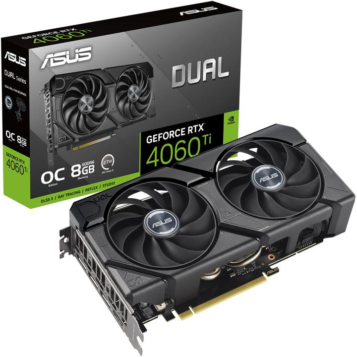 Image du produit ASUS VGA RTX4060TI 8GB Dual O8G Evo (8 Go)