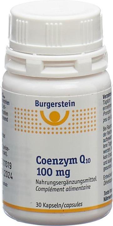 Produktbild Burgerstein Coenzym Q10 (30 Stück, Kapseln, 18 g)