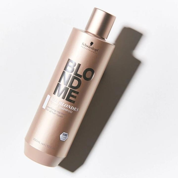 Produktbild Schwarzkopf Professional Blond Me All Blondes Detox Shampoo-300 ml (300 ml, Flüssiges Shampoo)