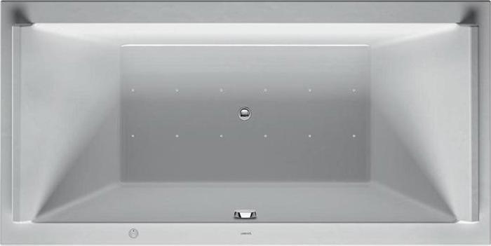 Actual product image Duravit Rectangular whirlpool tub STARCK 212 l 180x90 we 2 RS Air-System (212 l, 180 cm, 90 cm)