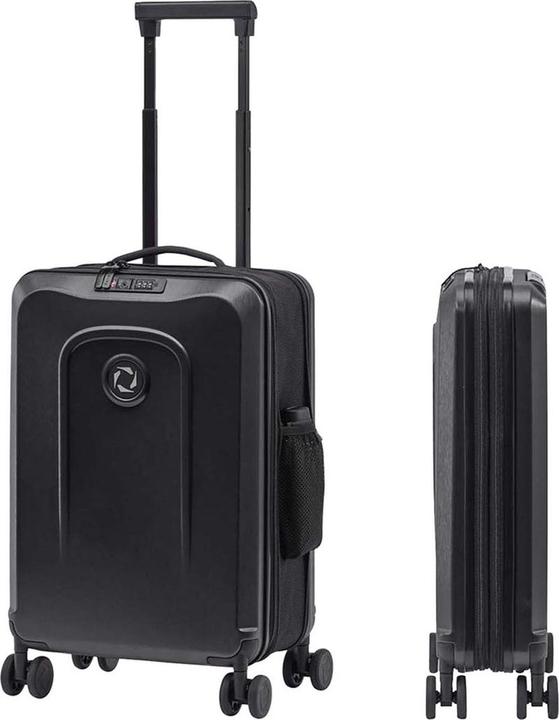 Actual product image Senz Foldable Carry On Trolley, 38L, Pure Black (38 l, Hand luggage (up to 50 litres))