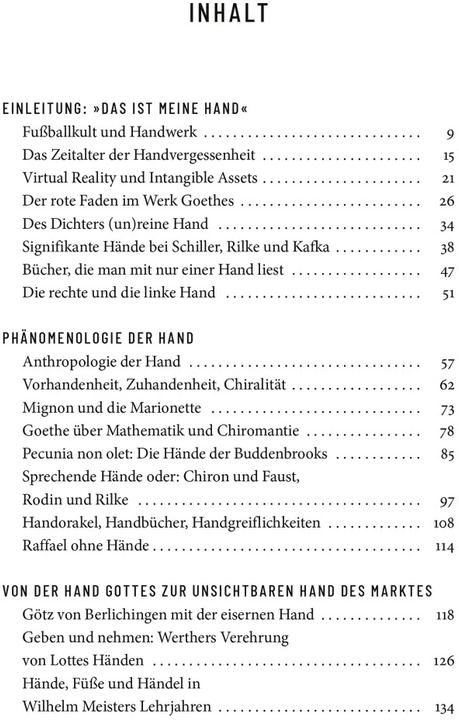 Immagine prodotto Hände (Tedesco, Jochen Hörisch, 2021)