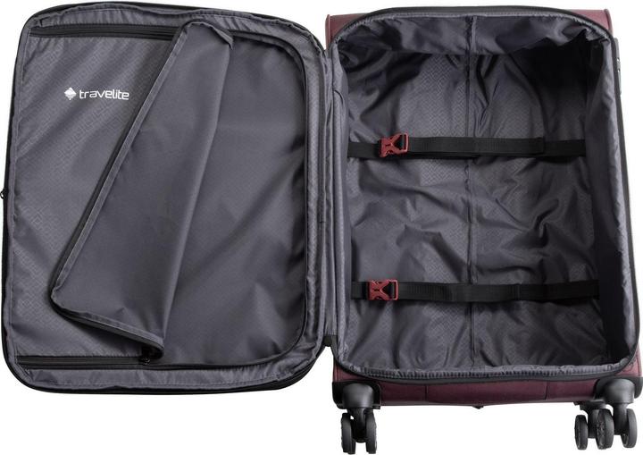 Immagine prodotto Travelite Trolley + Valigia Viia 4w Trolley M (70 l, M (50 - 90l))