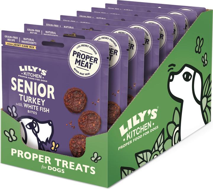 Immagine prodotto Lily's Kitchen Snack Senior Tacchino e Pesce (Senior, 1 pz., 75 g)