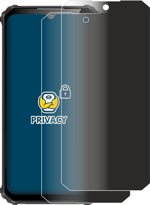 Produktbild BROTECT Sichtschutzfolie Anti-Spy Privacy Folie Blaulicht-Schutz (2 Stück, Oukitel WP22)
