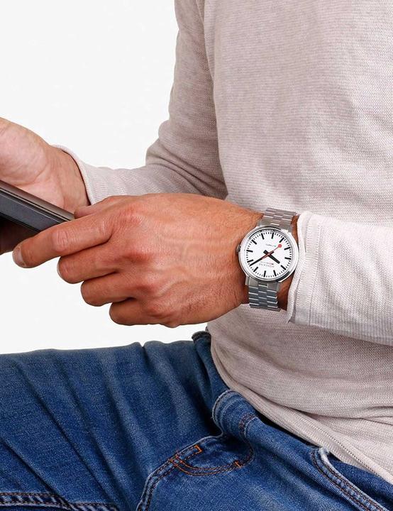 Immagine prodotto Mondaine L'originale (Orologio da polso analogico, 41 mm)