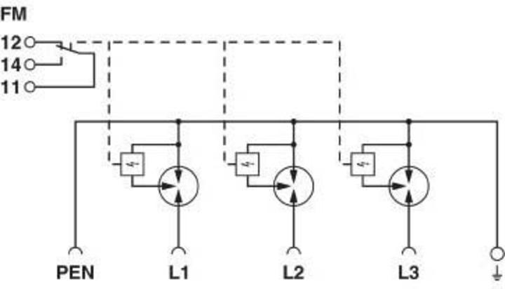 Actual product image Phoenix Contact Combination arrestor type 1+2+3