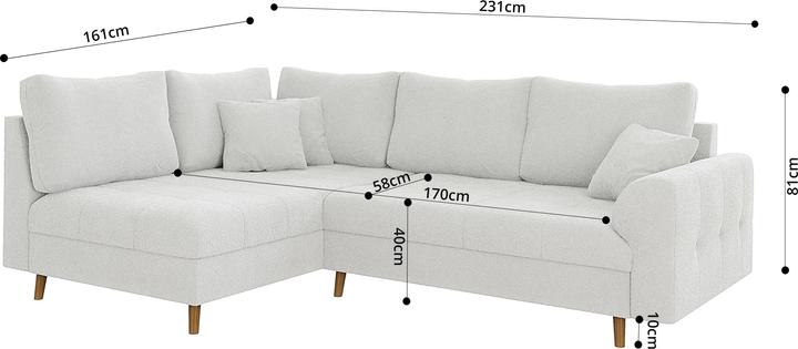 Actual product image Ropez Ariella (Corner sofa)