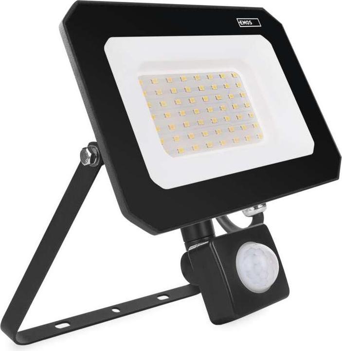 Actual product image Emos LED reflector SIMPO with motion sensor, 50 W, neutral white (5000 lm)