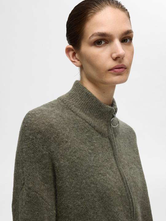 Produktbild Selected Femme Zip-up Strickjacke (XL)