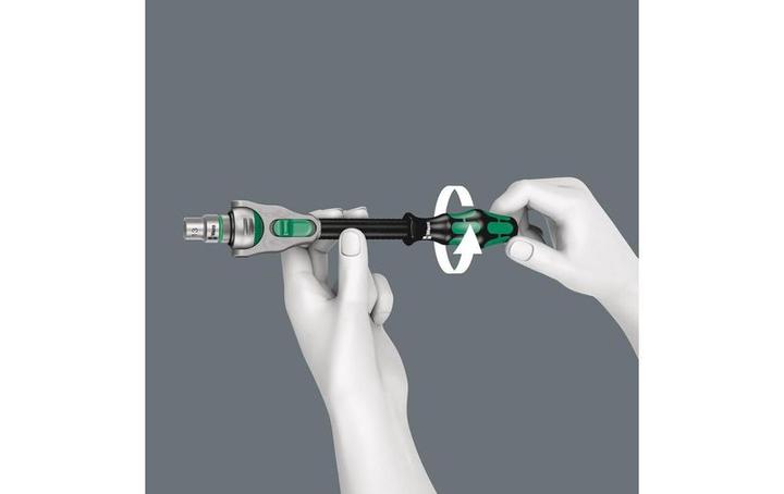 Actual product image Wera 8100 SB 2 Zyklop Speed Ratchet Set (24 mm, 18 mm, 11 mm, 12 mm, 20 mm, 19 mm, 15 mm, 13 mm, 21 mm, 14 mm, 23 mm, 22 mm, 17 mm, 16 mm, 6 mm, 9 mm, 10 mm, 8 mm, 7 mm)