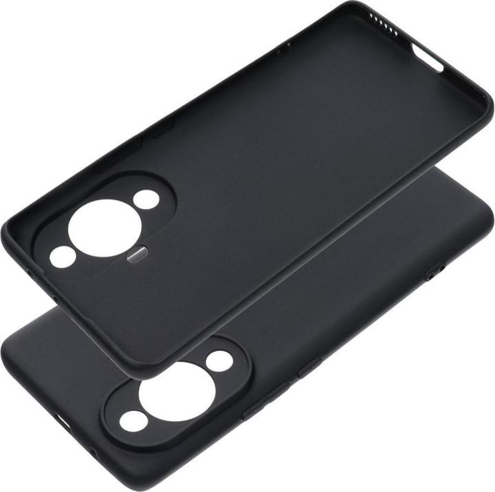 Actual product image OEM Back panel cover MATT case for HUAWEI Nova Y11 PRO black (Huawei Nova 11 Pro)