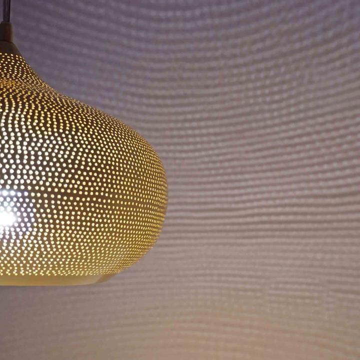 Actual product image Sweet Mint Oriental Lamp Potiki Dots (E27)