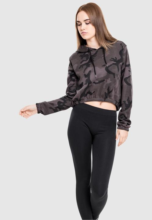 Produktbild Urban Classics Ladies Camo Cropped Hoody (XS)