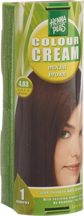 Hennaplus Colour Cream (4.03 Mokka Braun)