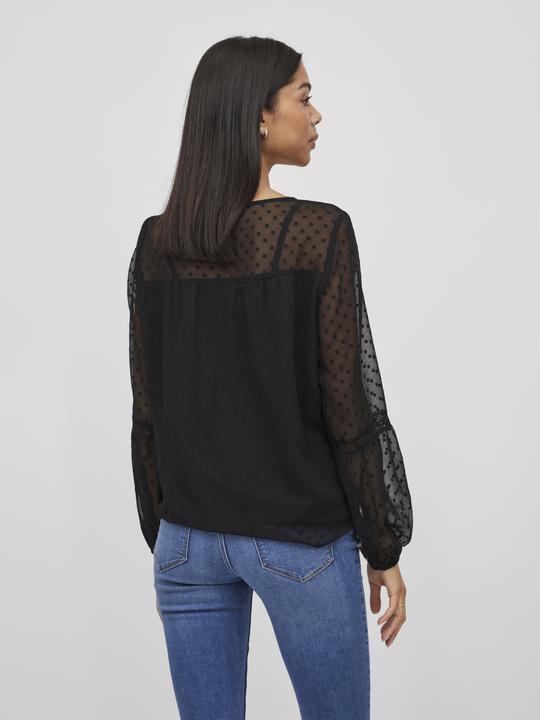 Actual product image Vila Detailed long-sleeved blouse (40)
