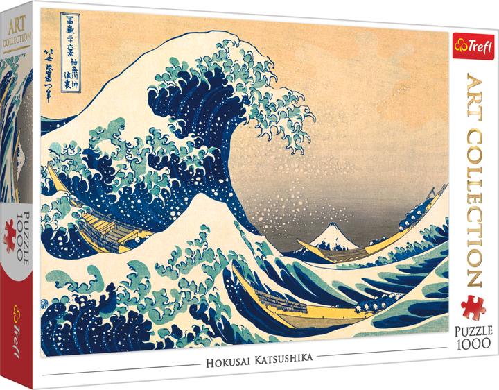 Immagine prodotto Trefl La grande onda al largo di Kanagawa, Hokusai Katsushika (1000 pezzi)