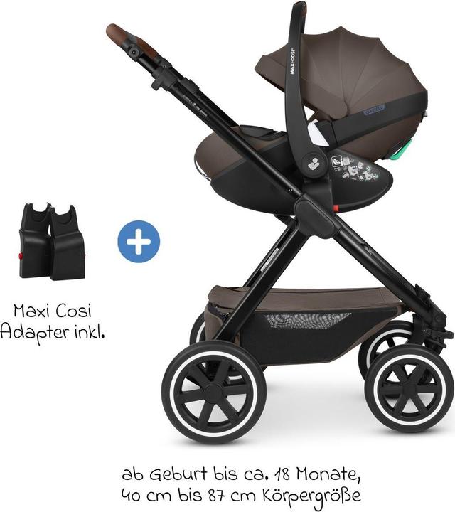 Image du produit ABC Design Kinderwagen 3 in 1 3in1 Kombi-Kinderwagen-Set Samba 2 All in