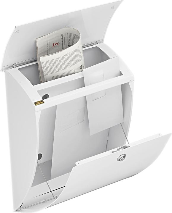 Actual product image Burg Wächter Mailbox Milano 32400 white