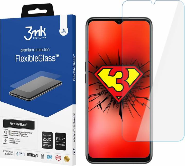 Produktbild 3MK FlexibleGlass Bildschirmschutz, Display Folie (1 Stück, Realme 10S 5G)