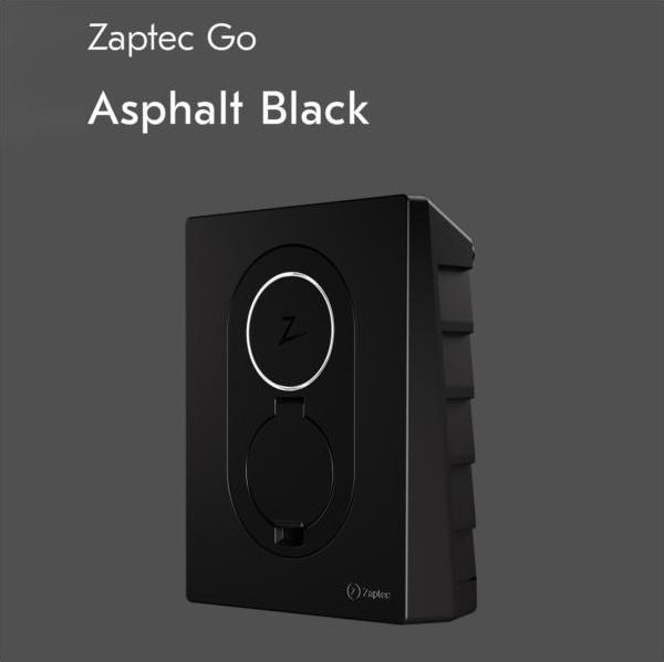 Productafbeelding Zaptec GO Wallbox, 22KW, Stopcontact, 4G, Asfaltzwart (Type 2, 22 kW, 32 A)