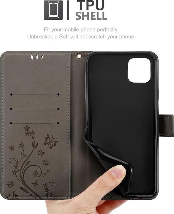 Immagine prodotto Cadorabo Copertina del libro a fiori (Apple iPhone 12 Pro Max)