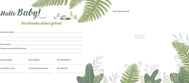 Image du produit Babyalbum - Hallo kleiner Schatz (Allemand, Sandy Lohss, 2019)