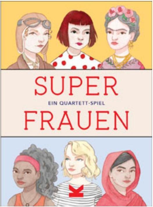 Produktbild 441067 - Quartett - Super Frauen - -Spiel, 2+ Spieler, ab 7 Jahren (DE-Ausgabe) (Deutsch)