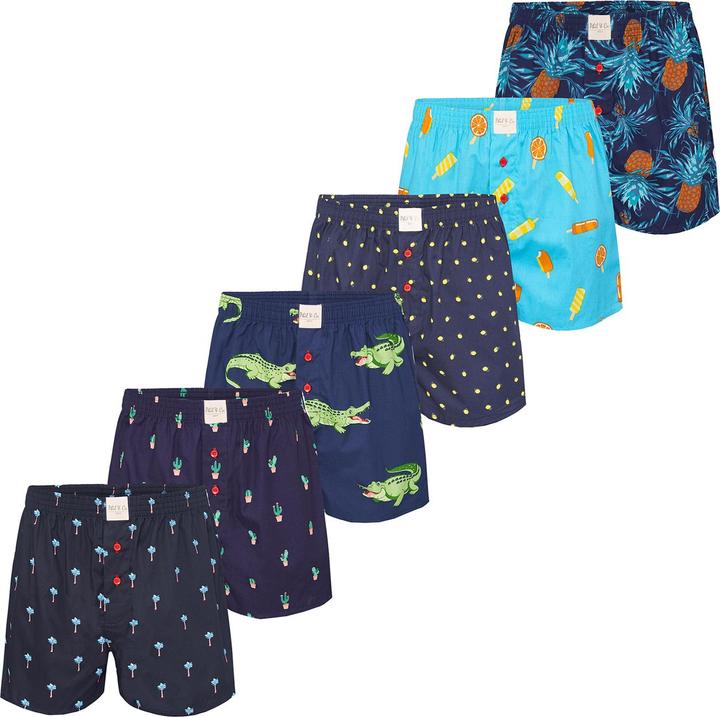 Actual product image Phil & Co. Berlin Boxer Prints (L, pack of 6)