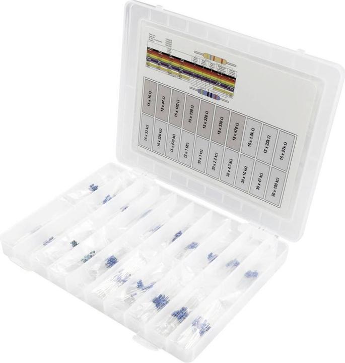 Produktbild Tru Components Praktiker-Sortiment, Metallschicht-Widerstände