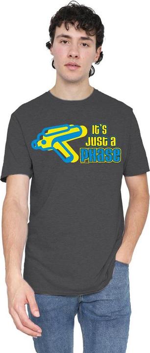 Actual product image Star Trek Quogs Unisex Adult Just a Phase T-Shirt (L)