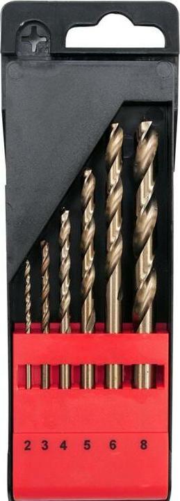 Produktbild Yato Kobalt-Zylinderbohrer 2 4 5 3 6 8 mm Set (YT-41602) (2, 3, 4, 5, 6, 8 mm)