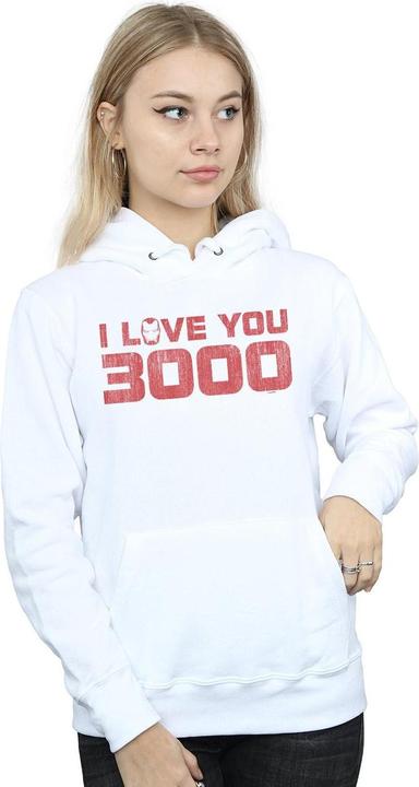 Produktbild Avengers Endgame I Love You 3000 Distressed Kapuzenpullover (XXL)