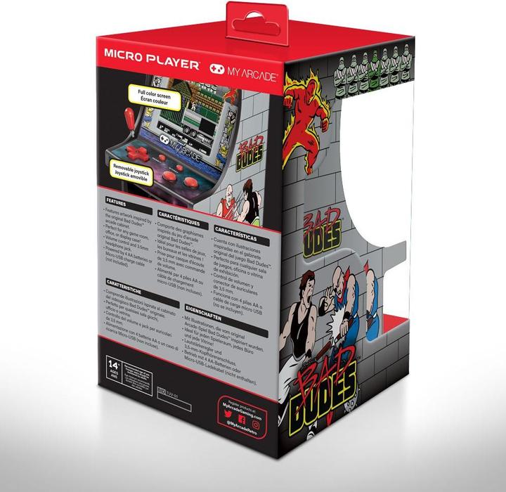 Produktbild MyArcade My Arcade Bad Dudes Micro Player